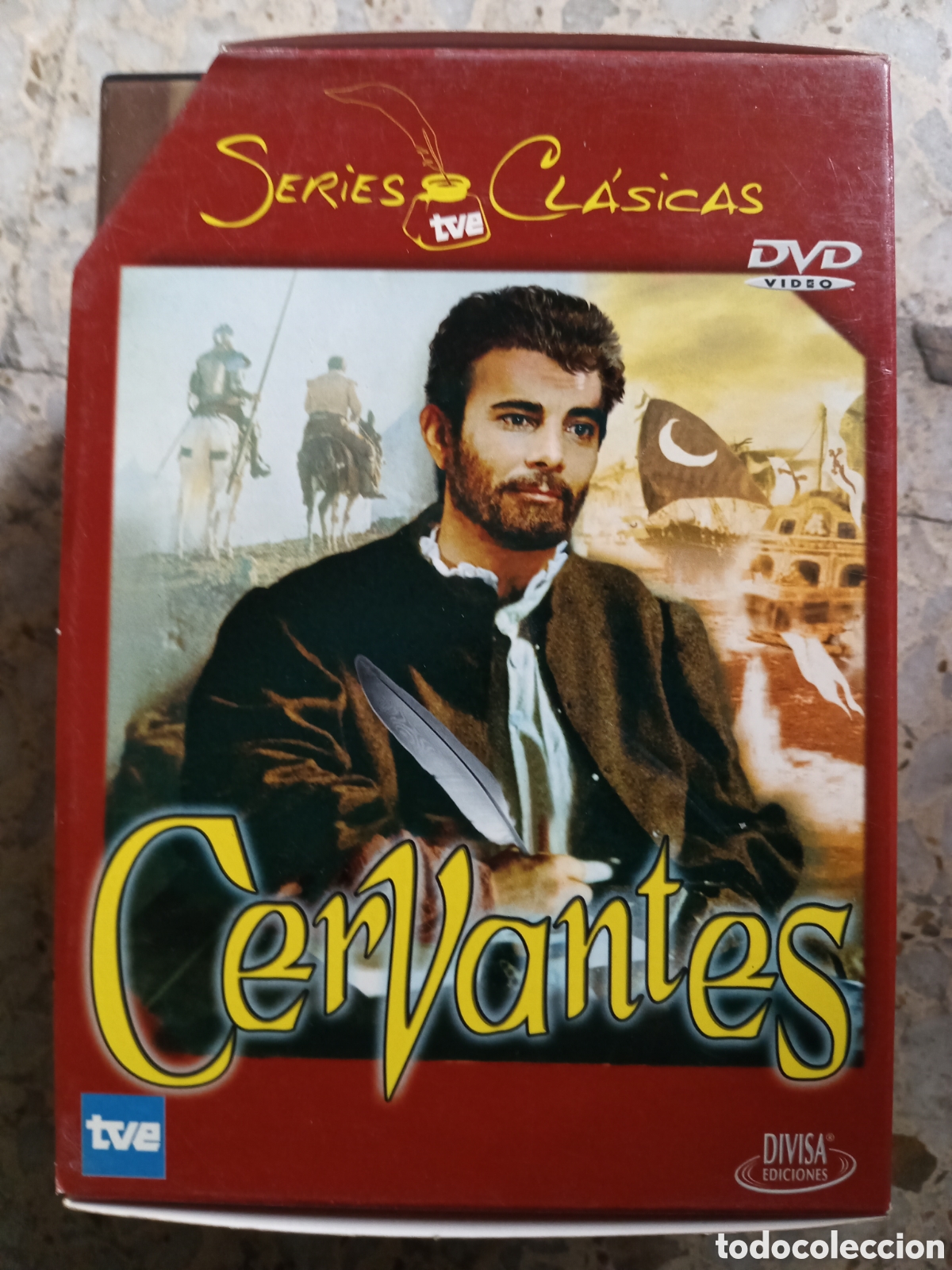 Series de TV: DVD SERIE CERVANTES COMPLETA 4 DVD - Foto 1