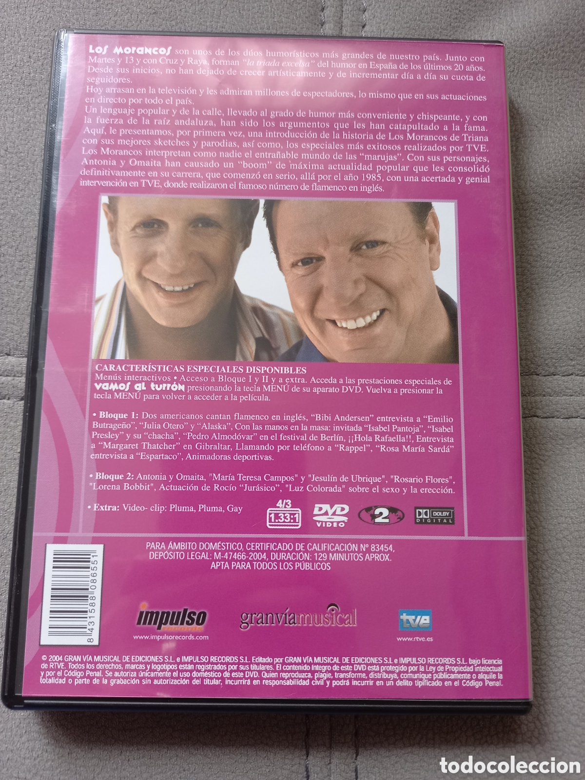 Series de TV: LOS MORANCOS VAMOS AL TURR&Oacute;N - DVD - Foto 2