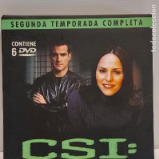 Series de TV: C.S.I. / CRIME SCENE INVESTIGATION / SEGUNDA TEMPORADA COMPLETA / 6 DVD DE LUJO.