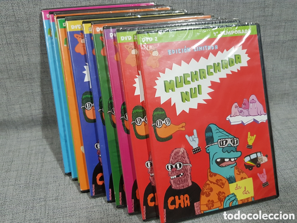Series de TV: COLECCI&Oacute;N DVD'S MUCHACHADA NUI EDICI&Oacute;N LIMITADA. SLIM CASE. A&Ntilde;O 2007 A 2009.