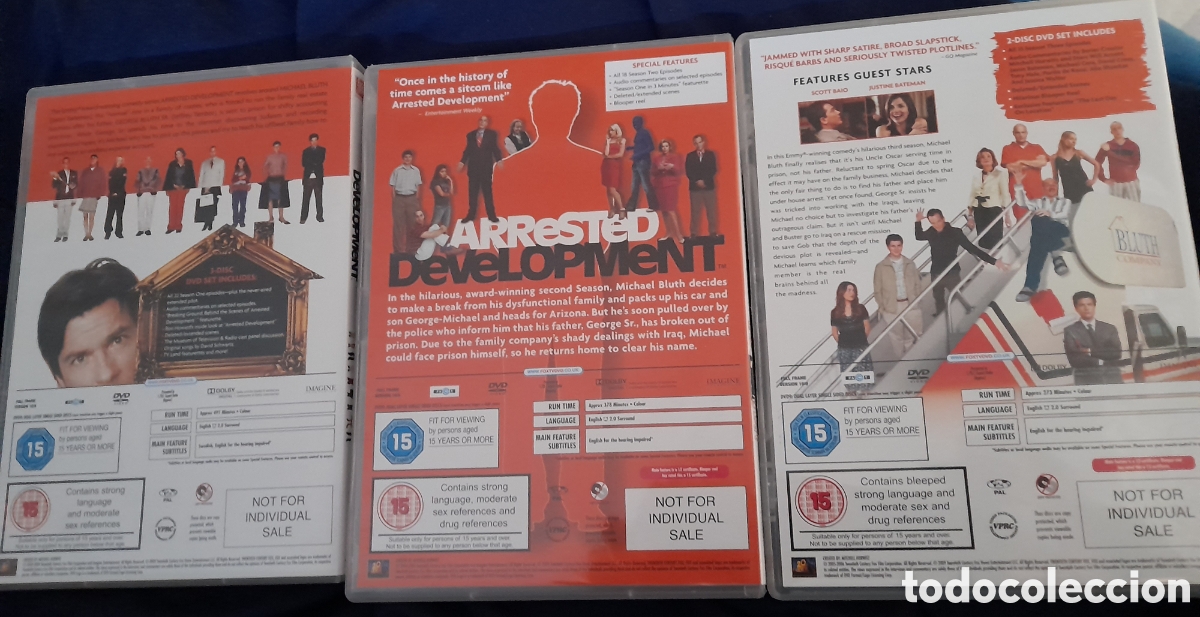 Series de TV: ARRESTED DEVELOPMENT. TEMPORADAS 1, 2 Y 3. PACK DVD. EN INGL&Eacute;S - Foto 6