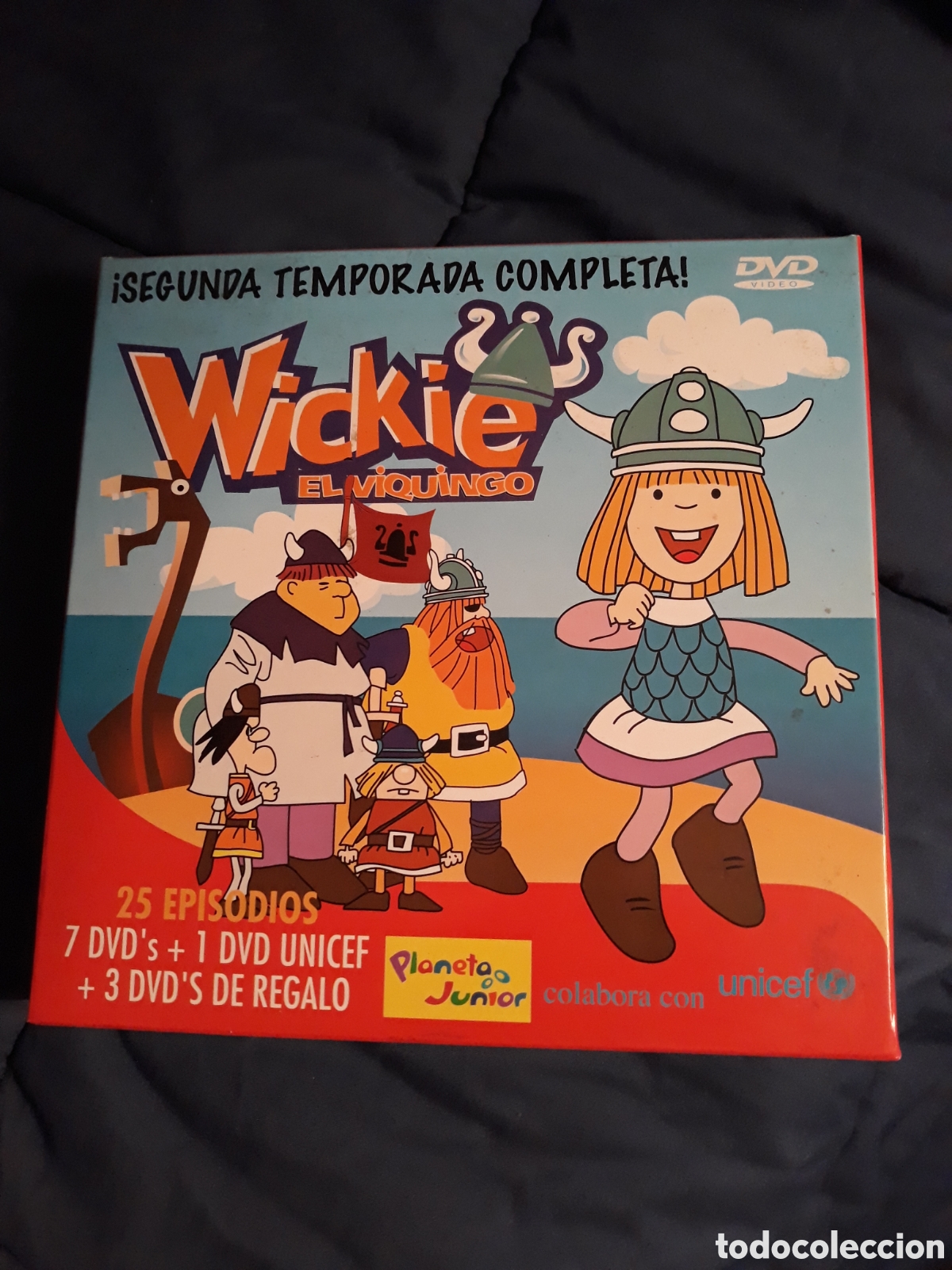 Series de TV: WICKIE EL VIQUINGO - SEGUNDA TEMPORADA COMPLETA - 25 EPISODIOS - 7 DVD&acute;S + 1 DVD DE REGALO