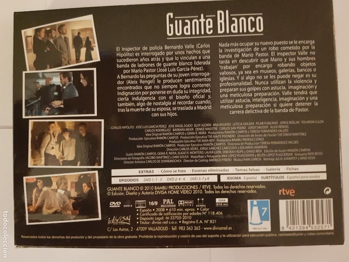 Series de TV: DVD SERIE GUANTE BLANCO - Foto 2
