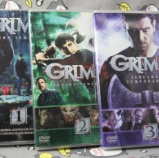 Series de TV: DVD SERIE TV GRIMM TEMPORADAS 1 2 Y 3 COMPLETAS MUY BUEN ESTADO