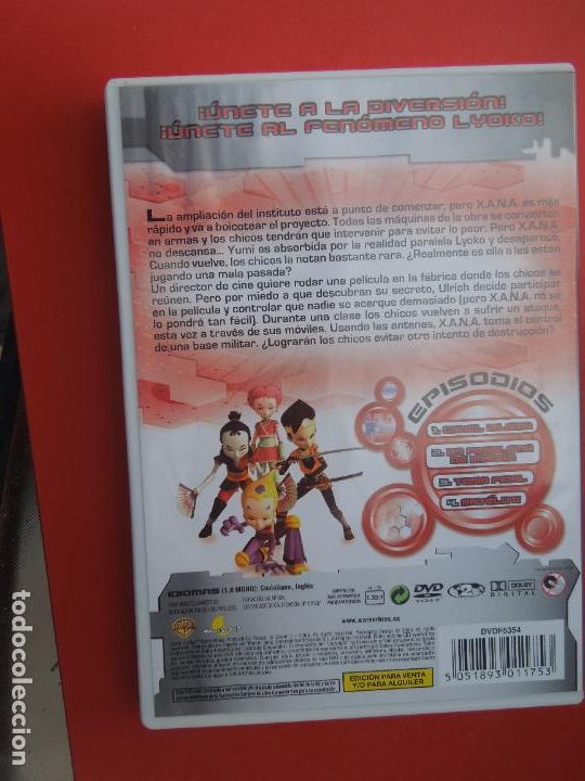 Series de TV: C&Oacute;DIGO LYOKO - TEMPORADA 1&ordf; - VOLUMEN 2 - DVD, - Foto 3