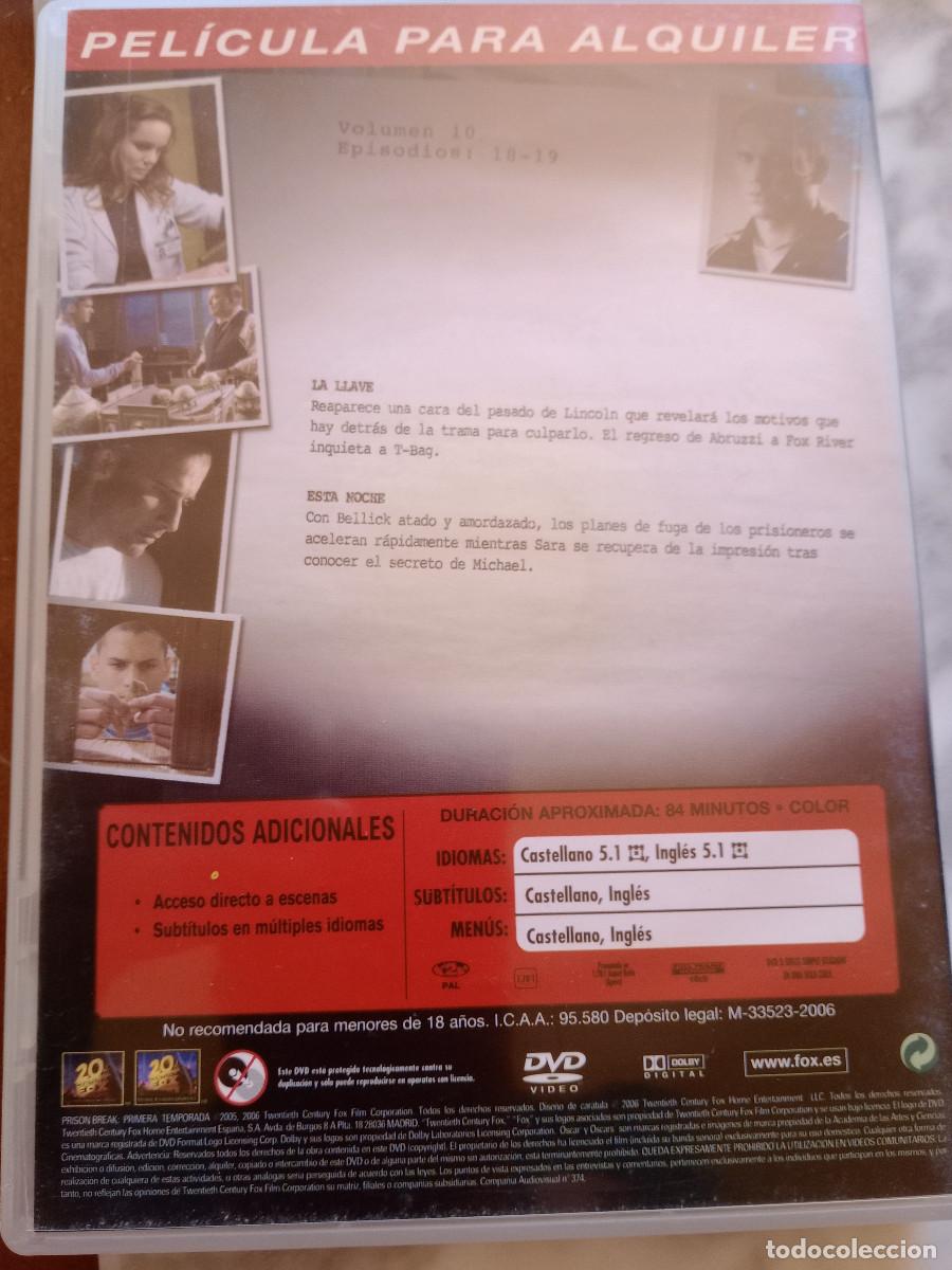 Series de TV: PRISONBREAK PRIMERA TEMPORADA 10 DVD - Foto 5