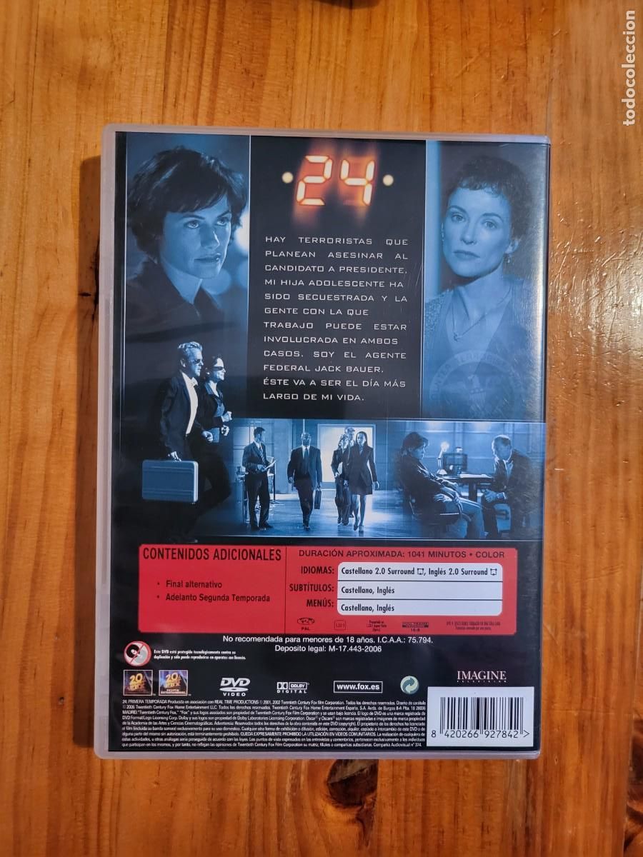 Series de TV: 24 PRIMERA TEMPORADA COMPLETA - Foto 2