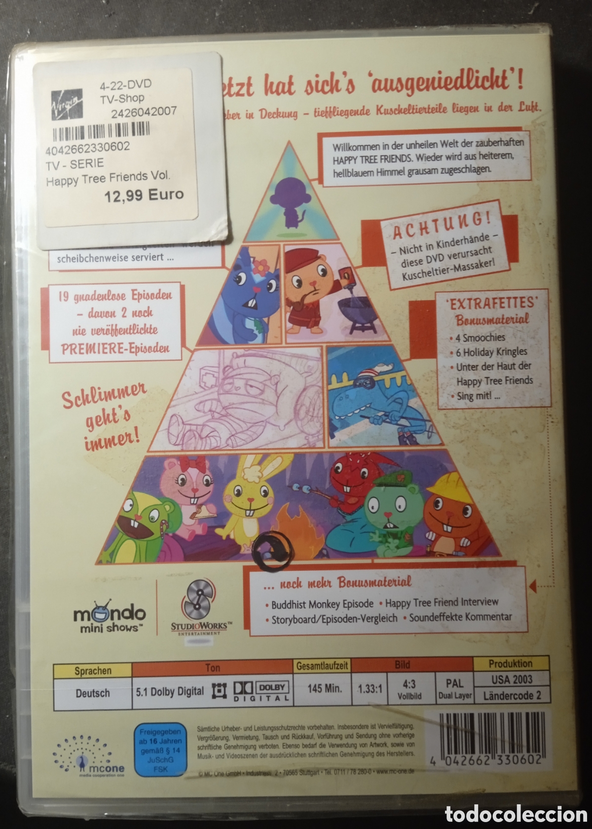 Series de TV: DVD HAPPY TREE FRIENDS/Volumen 2 - Foto 2