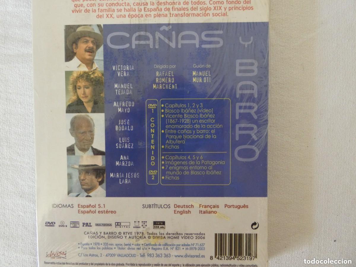 Series de TV: DVD CA&Ntilde;AS Y BARRO - COMO NUEVO - 2 DISCOS - Foto 2