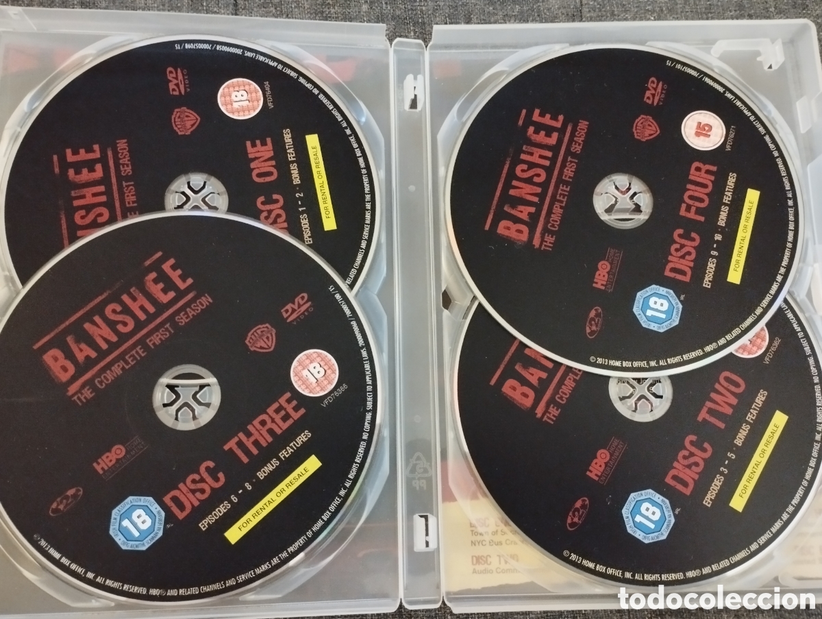Series de TV: BANSHEE. THE COMPLETE FIRST SEASON (DVD) 4 DISCS - Foto 4