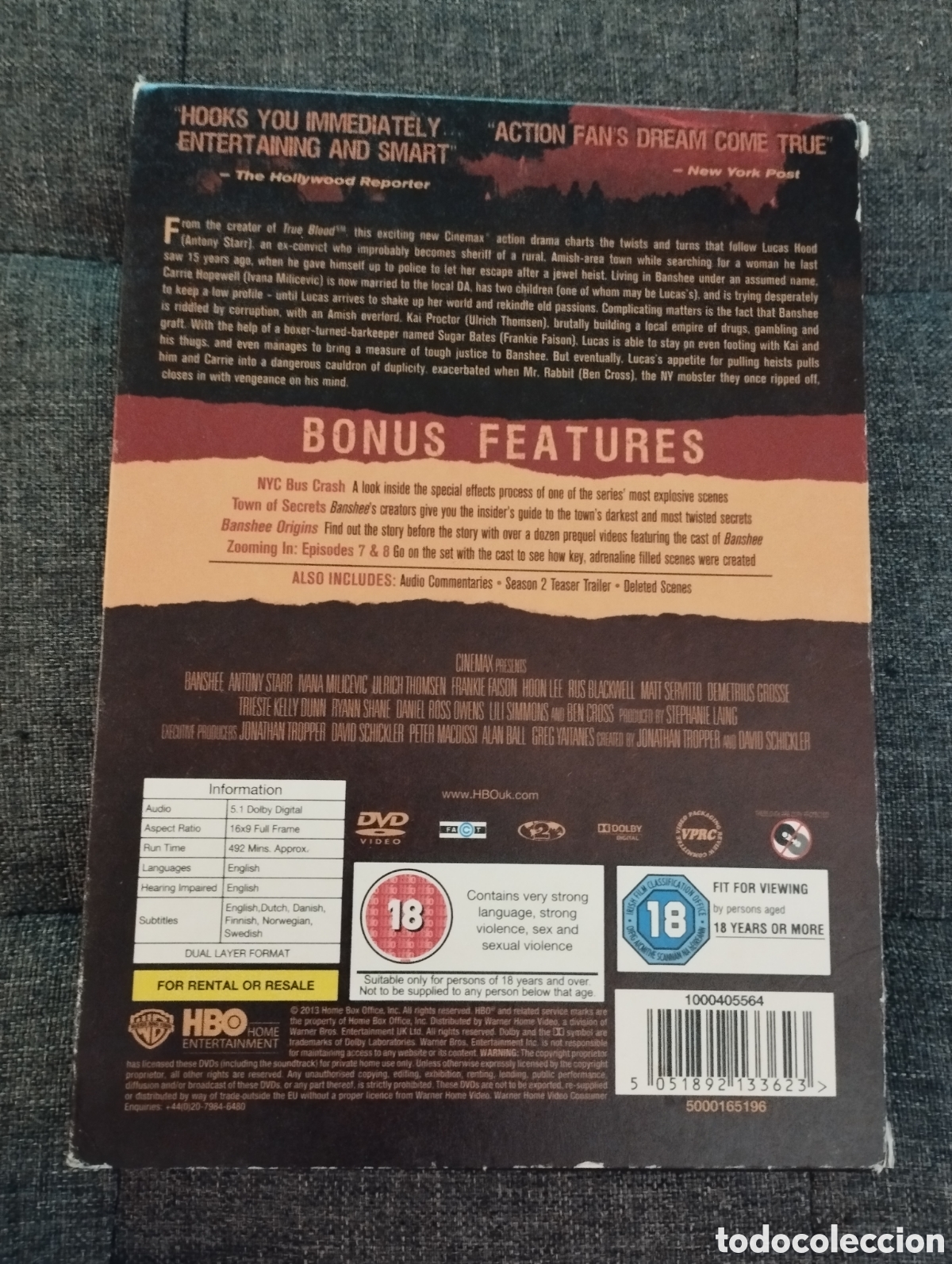 Series de TV: BANSHEE. THE COMPLETE FIRST SEASON (DVD) 4 DISCS - Foto 6