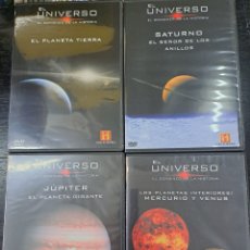 Series de TV: EL UNIVERSO. EL COMIENZO DE LA HISTORIA. CANAL HISTORIA 4 DVDS