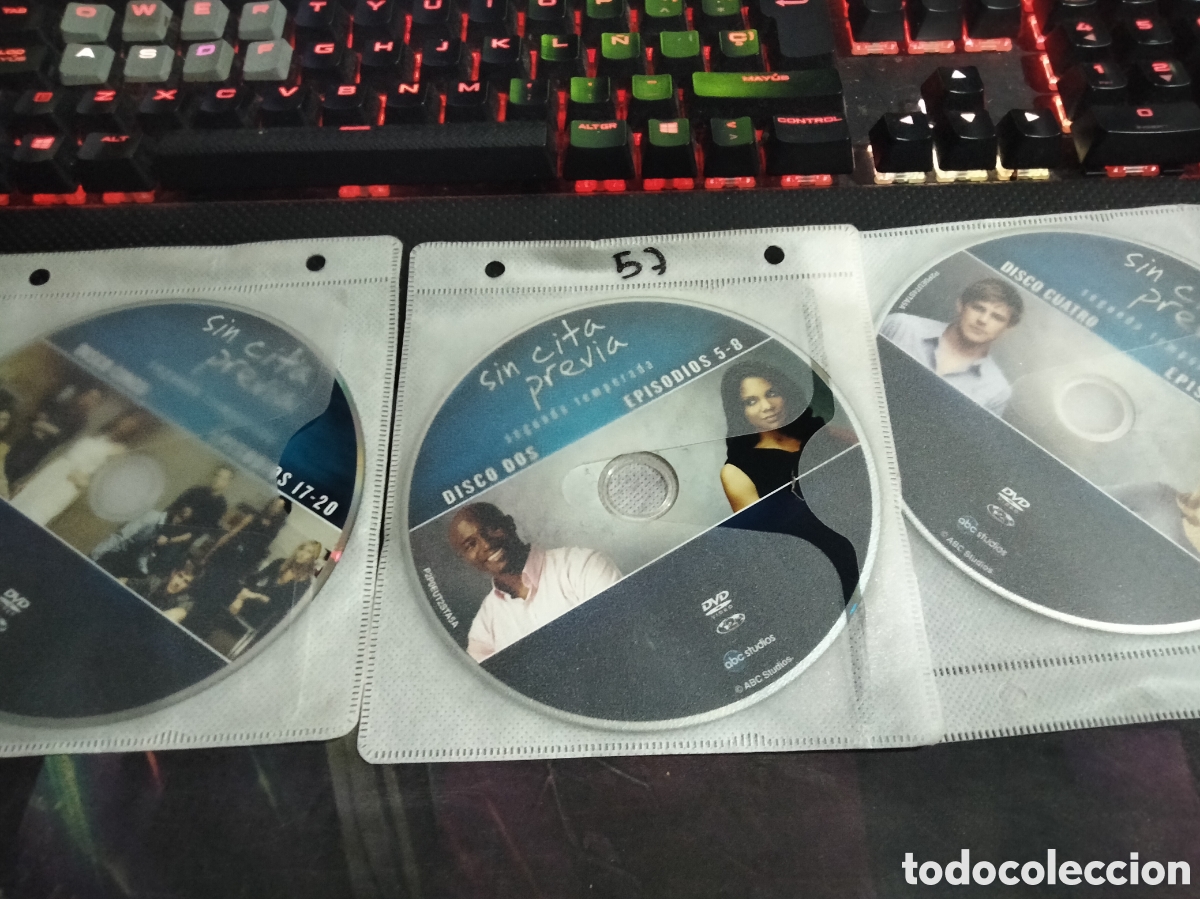 Fernsehserien: Sin cita previa 2 temporada dvd (discos solo)