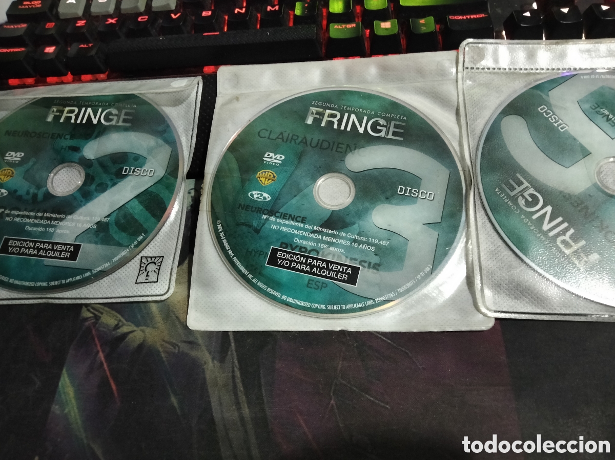 Series de TV: Fringe 2 temporada dvd (disco solo) - Foto 2