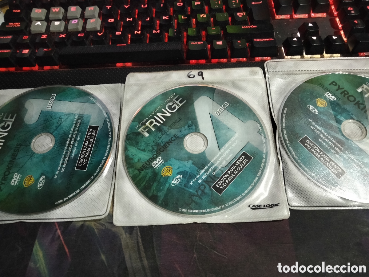 S&eacute;ries de TV: Fringe 2 temporada dvd (disco solo)