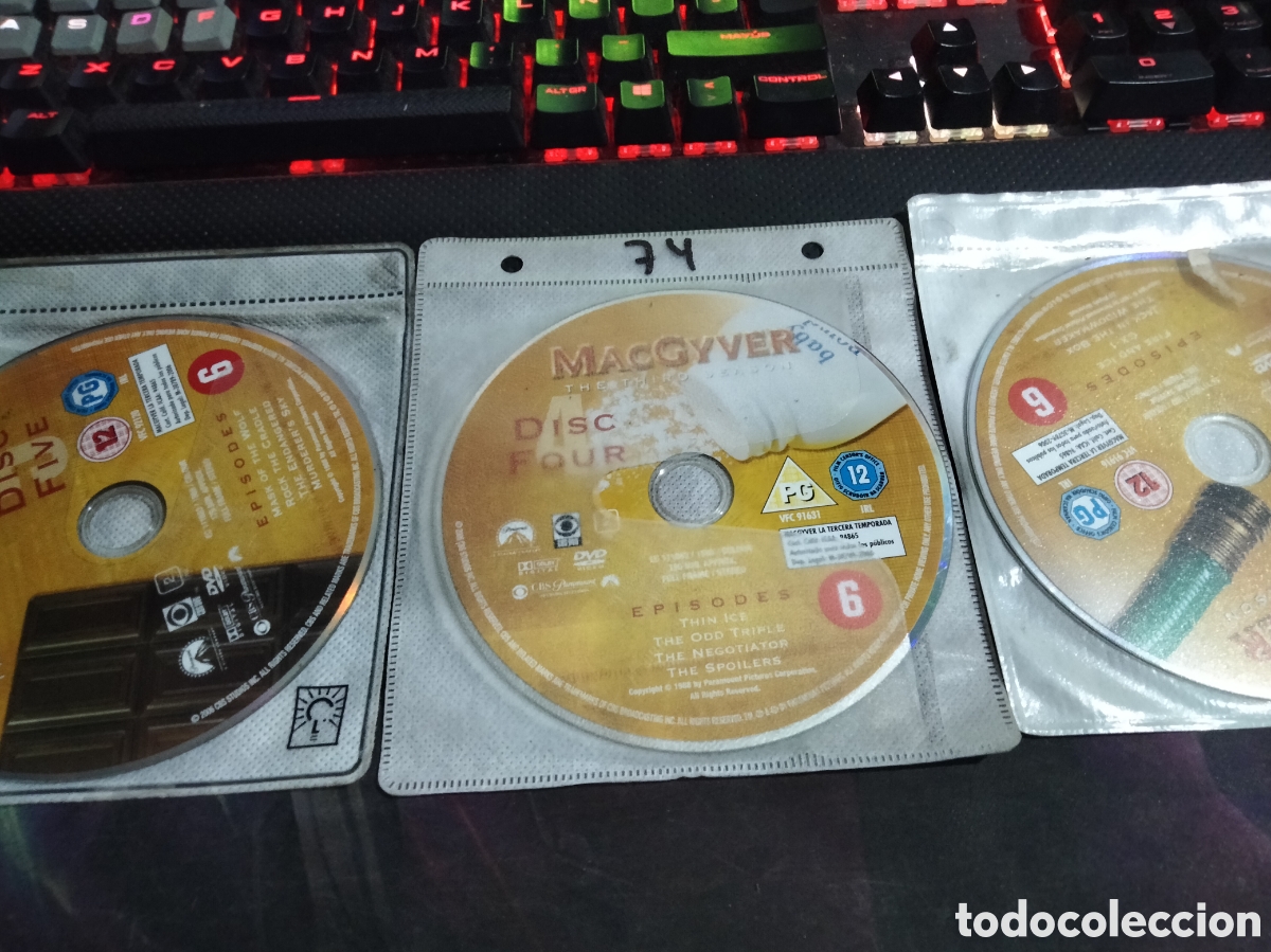 Fernsehserien: Macgiver 3 temporada dvd (disco solo)