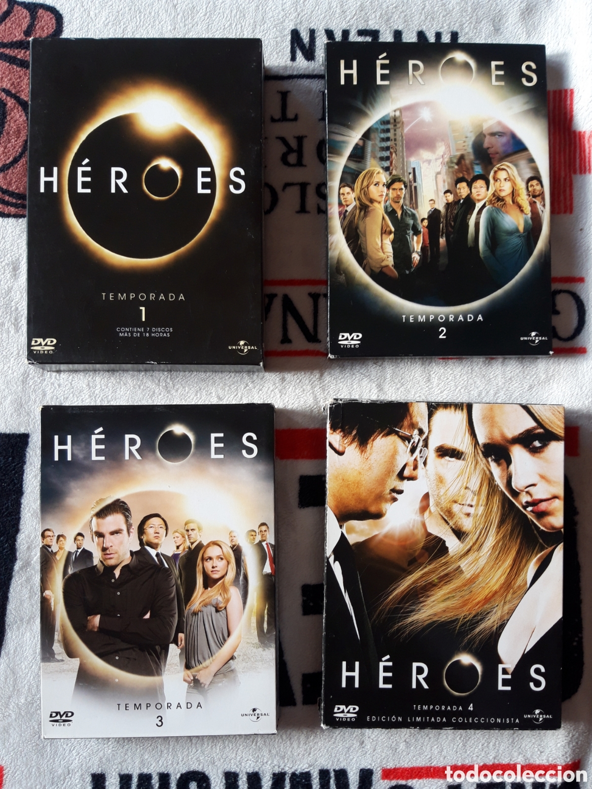 Fernsehserien: Heroes Serie Completa Heroes Temporada 1-4 Heroes Colecci&oacute;n