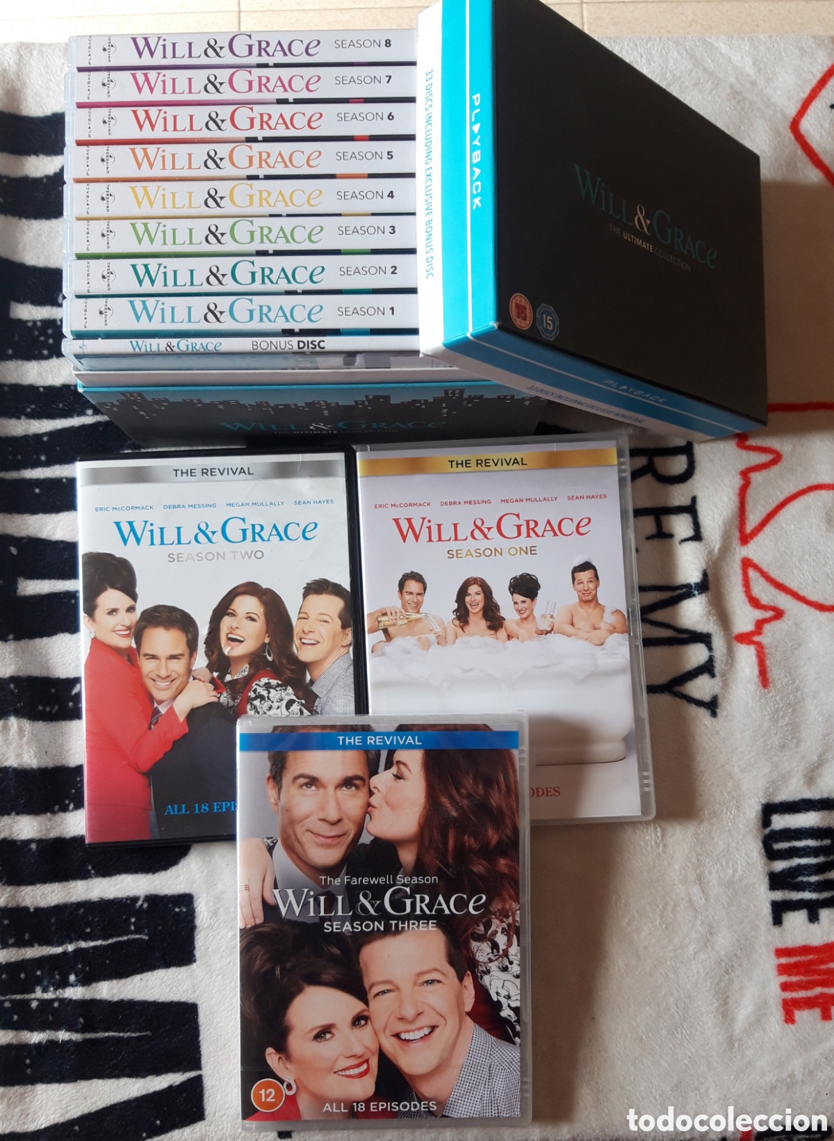S&eacute;ries de TV: Will & Grace 11 Temporadas INGL&Eacute;S Will y Grace DVD Will & Grace Serie Will & Grace Colecci&oacute;n