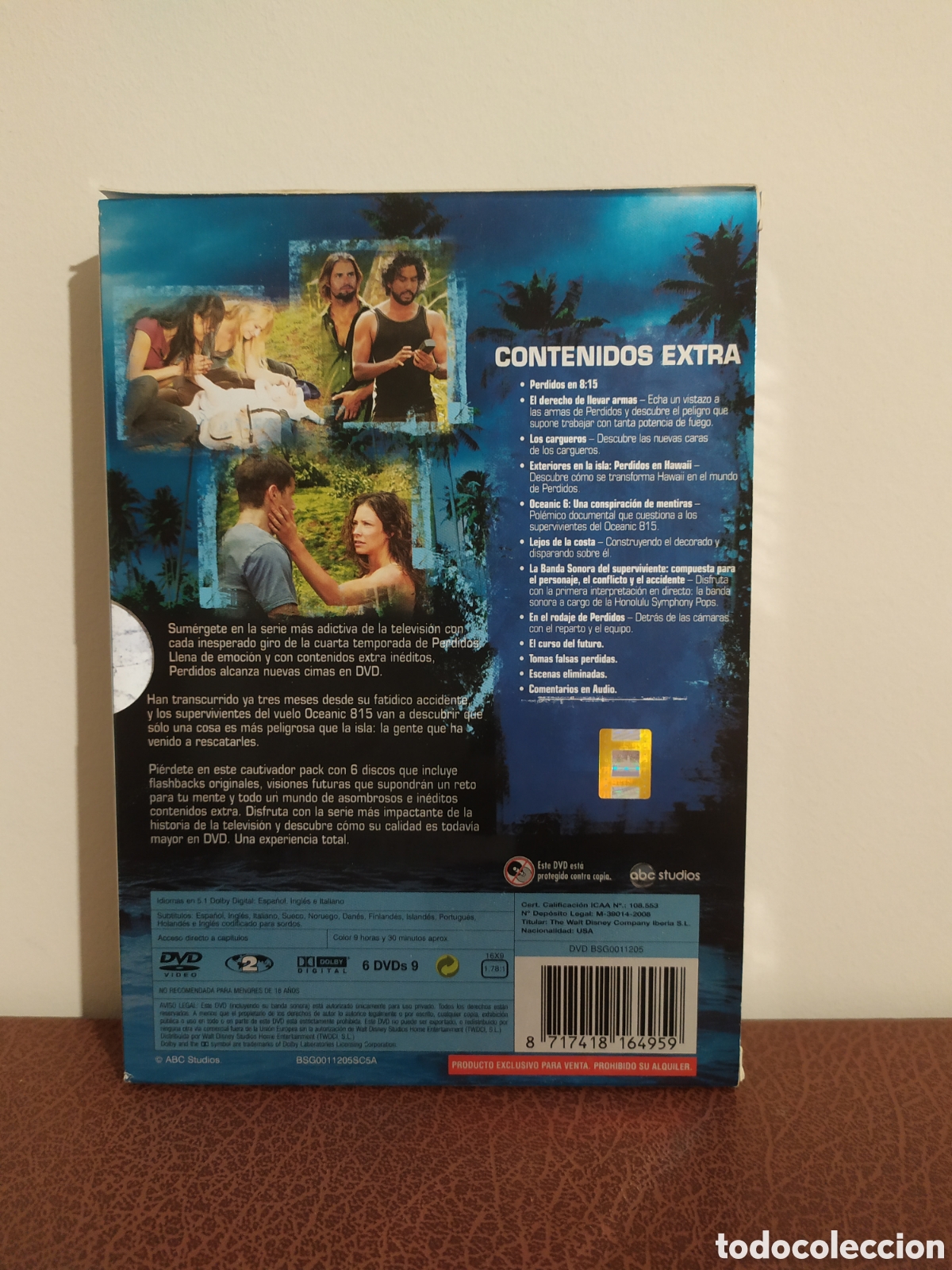 Series de TV: DVD PERDIDOS TEMPORADA 4. 6 DVDS. - Foto 2