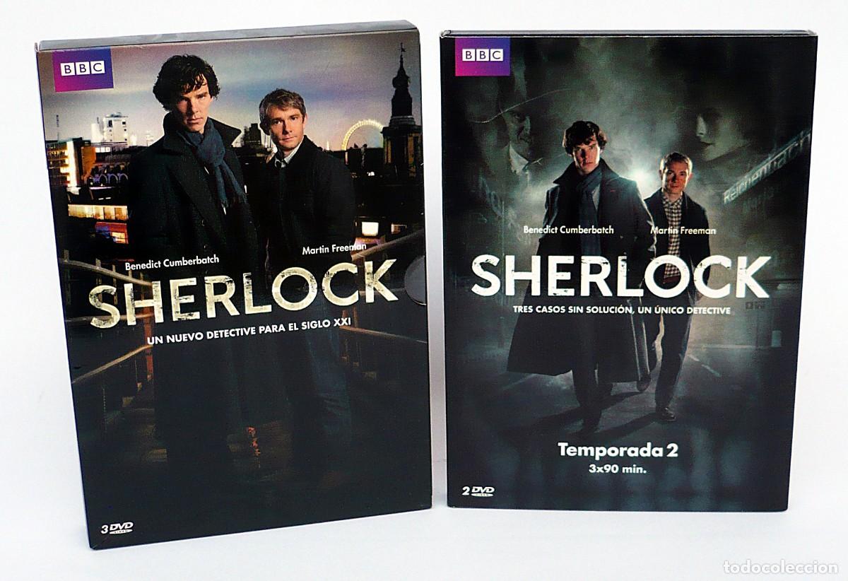 Series de TV: Sherlock BBC Temporadas 1 y 2 DVD - Foto 1