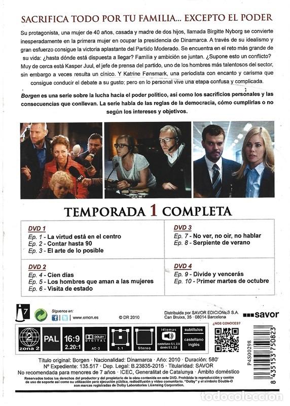 Series de TV: BORGEN TEMPORADA 1 COMPLETA (4 DISCOS) - Foto 2