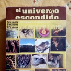 Serie di TV: EL UNIVERSO ESCONDIDO.DVD.SERIE COMPLETA.FLORA Y FAUNA.TVE.NATURALEZA.ANIMALES