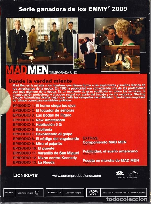 Series de TV: MAD MEN TEMPORADA UNO - Foto 2