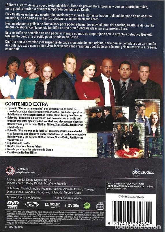 Series de TV: CASTLE LA PRIMERA TEMPORADA COMPLETA - Foto 2