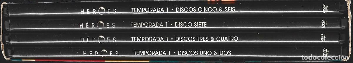 Series de TV: H&Eacute;ROES TEMPORADA 1 (7 DISCOS) - Foto 2