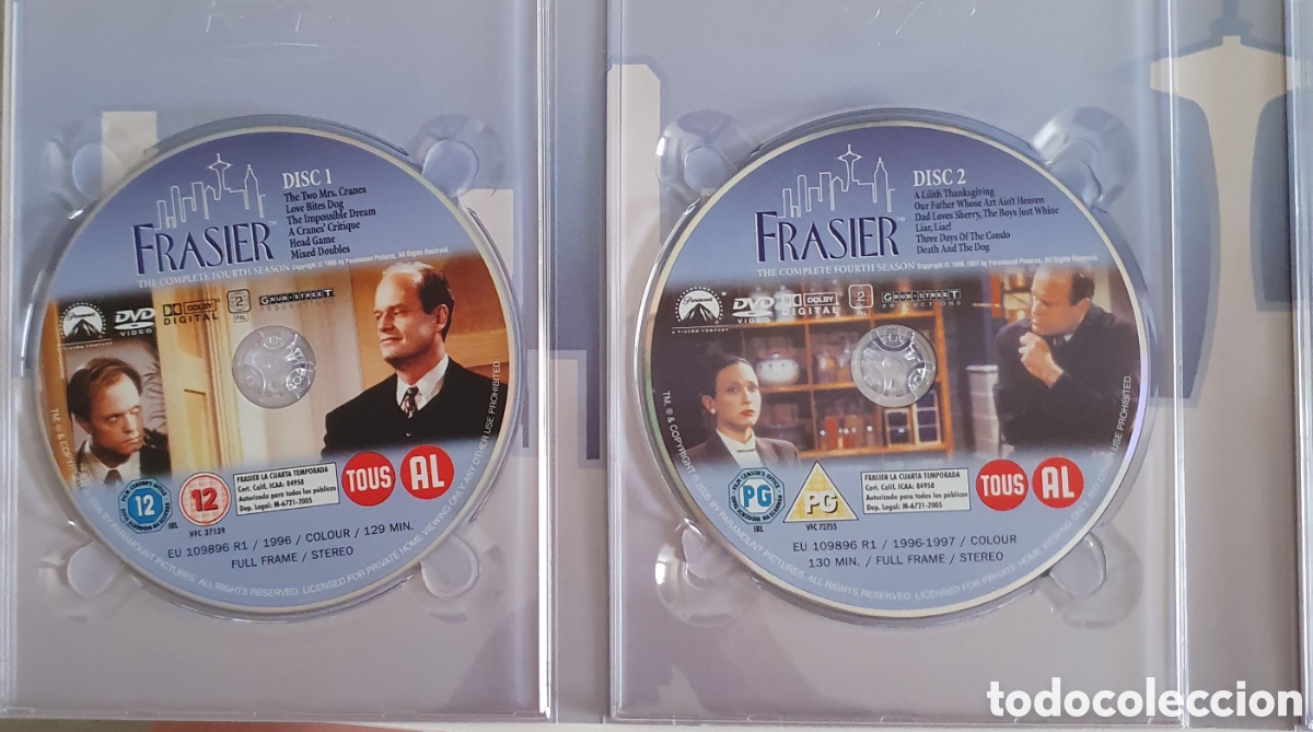 Series de TV: Frasier cuarta temporada completa - Foto 3