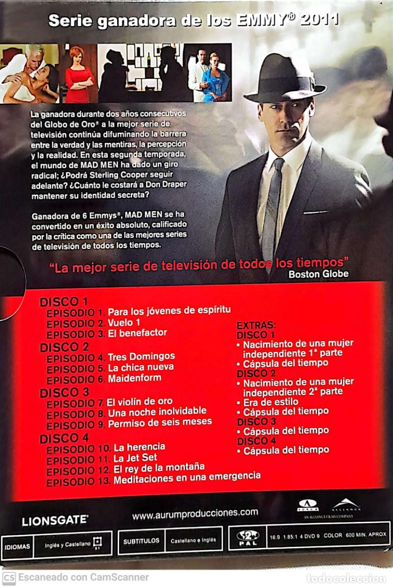 Series de TV: MAD MEN Temporada dos completa - Foto 2