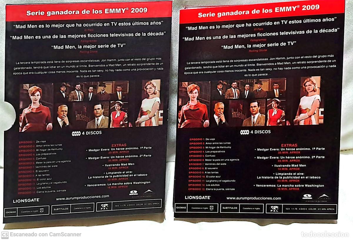 Series de TV: MAD MEN Temporada 3 completa - Foto 3