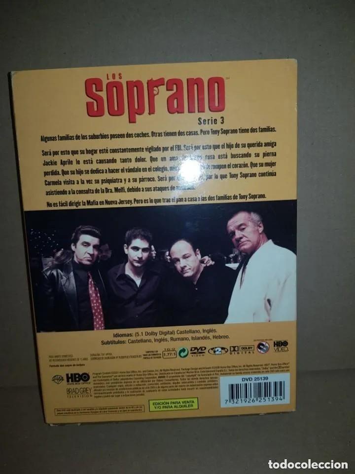 Series de TV: LOS SOPRANO. 3 TEMPORADA. 4 DVD - Foto 5