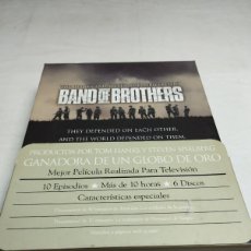 Series de TV: BAND OF BROTHERS (HERMANOS DE SANGRE). SERIE COMPLETA EN DVD, 6 DISCOS.