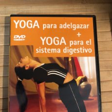 Series de TV: YOGA PARA ADELGAZAR +. YOGA PARA EL SISTEMA DIGESTIVO DVD SEMINUEVO