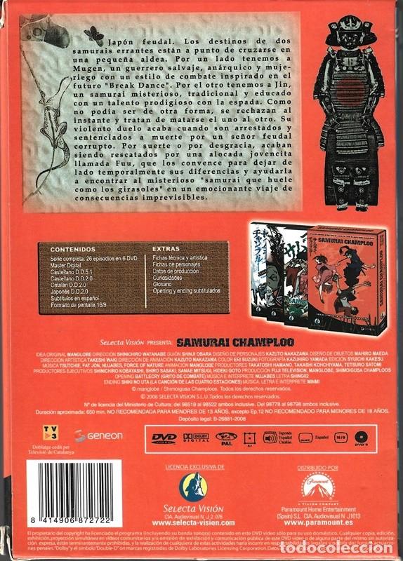 Series de TV: SAMURAI CHAMPLOO SERIE COMPLETA 24 EPISODIOS - Foto 3