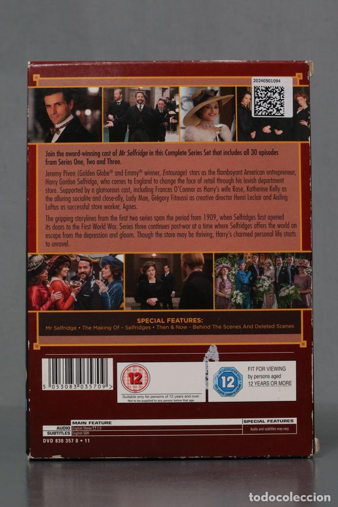Series de TV: DVD. MR SELFRIDGE. SERIES ONE, TWO and THREE - Foto 3