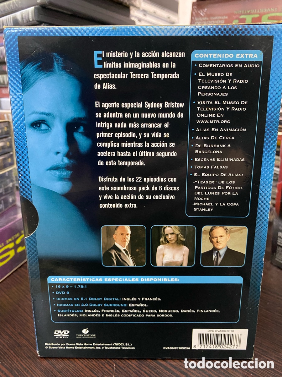 Series de TV: Alias - Tercera Temporada (6xDVD) - Foto 2