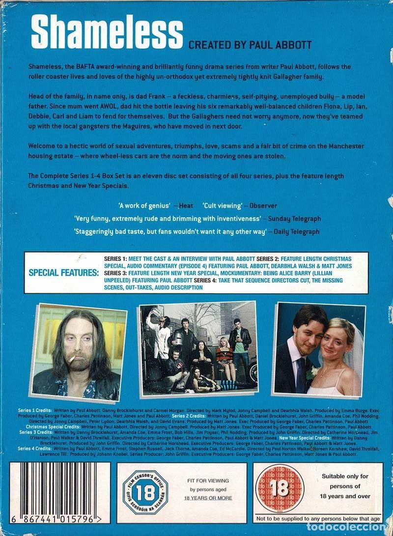 Series de TV: Shameless Series 1-4. Box Set 11 x DVD - Foto 2