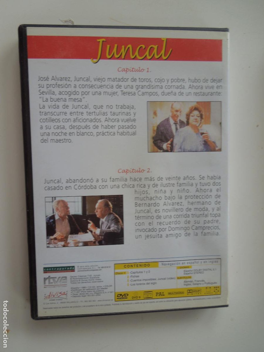 Series de TV: JUNCAL CAJA (BOX ) 3 DVD - CAPITULOS 1 AL 7 - TVE - Foto 8