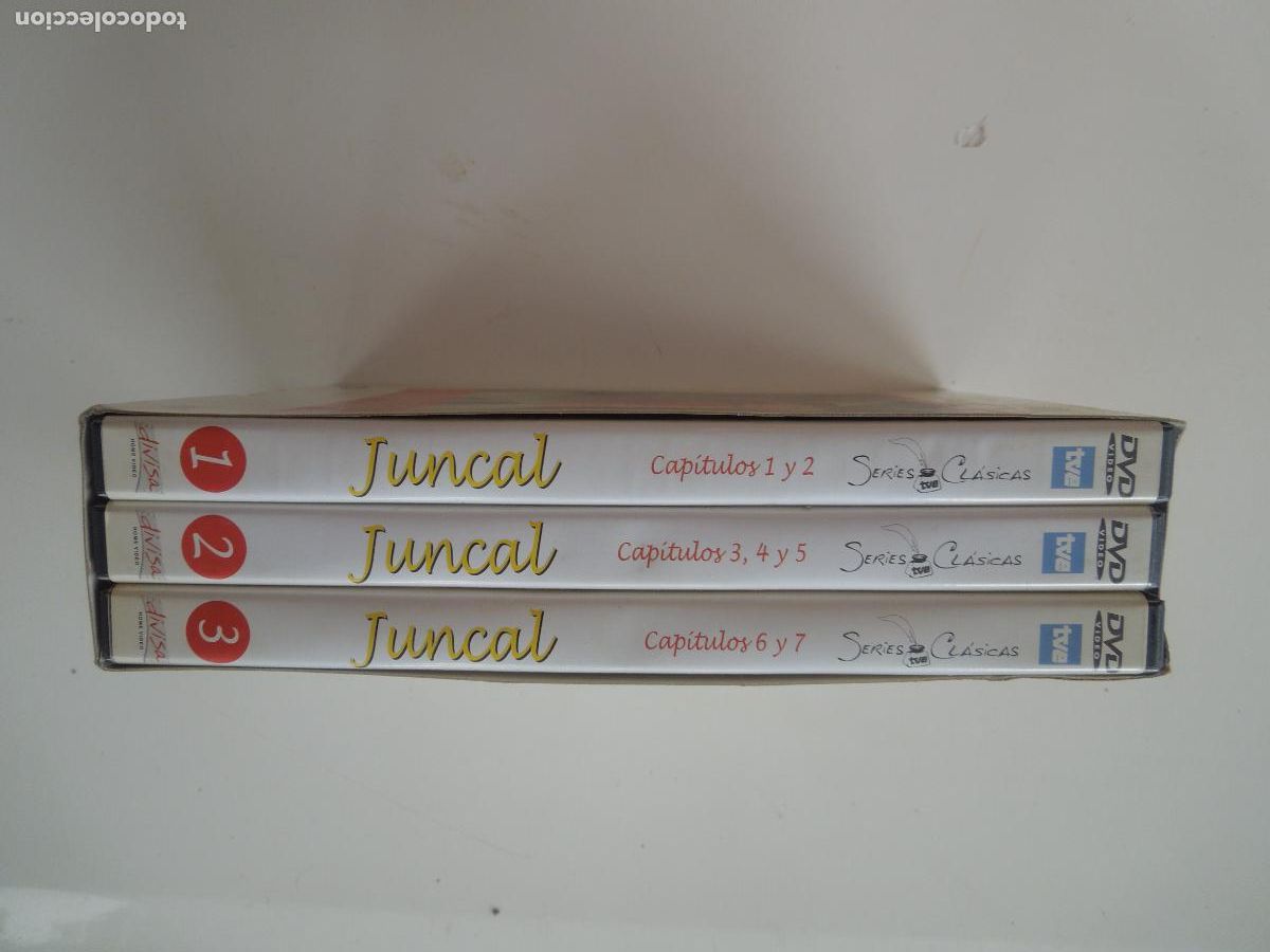 Series de TV: JUNCAL CAJA (BOX ) 3 DVD - CAPITULOS 1 AL 7 - TVE - Foto 12