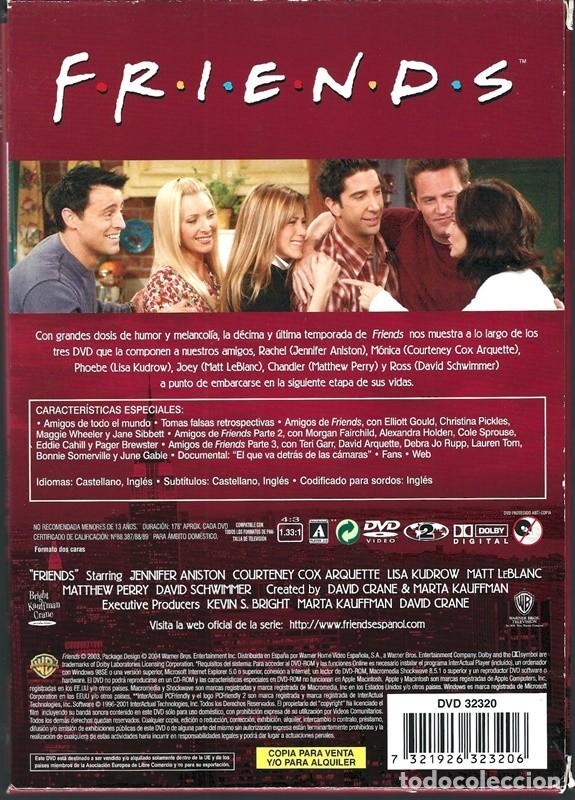 Series de TV: FRIENDS D&Eacute;CIMA TEMPORADA COMPLETA - Foto 2
