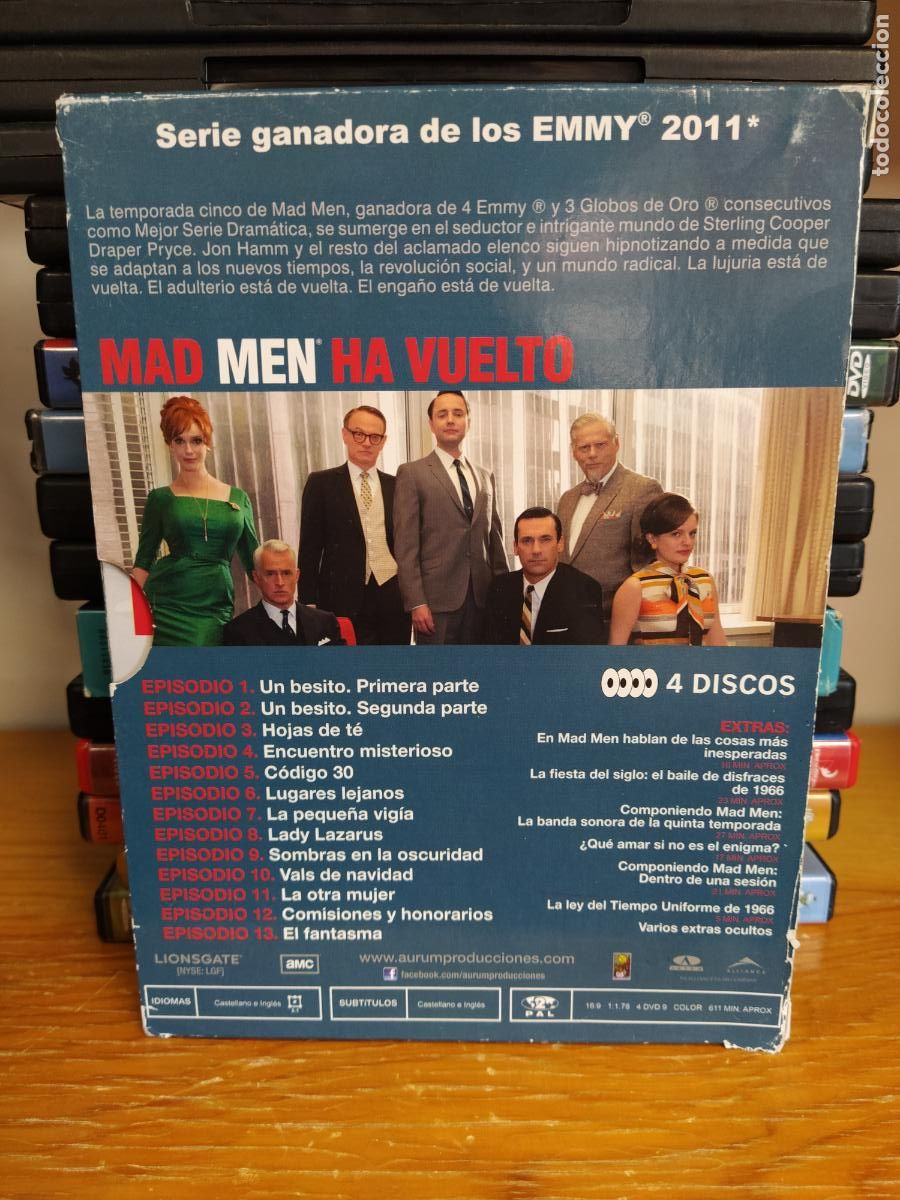 Series de TV: MAD MEN Temporada 5 completa - Foto 2
