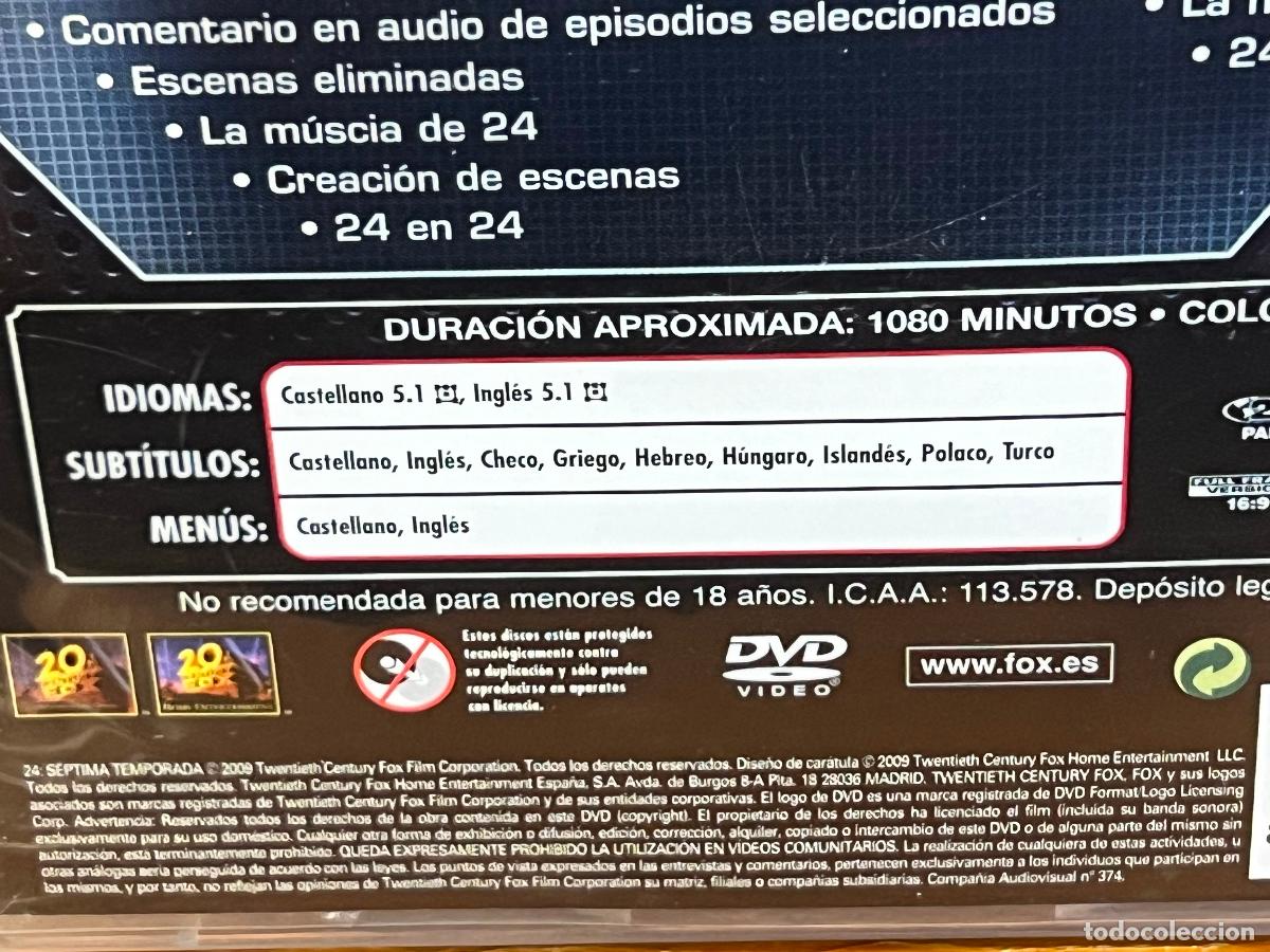 Series de TV: 24 SEPTIMA TEMPORADA COMPLETA 6 DVD - Foto 3