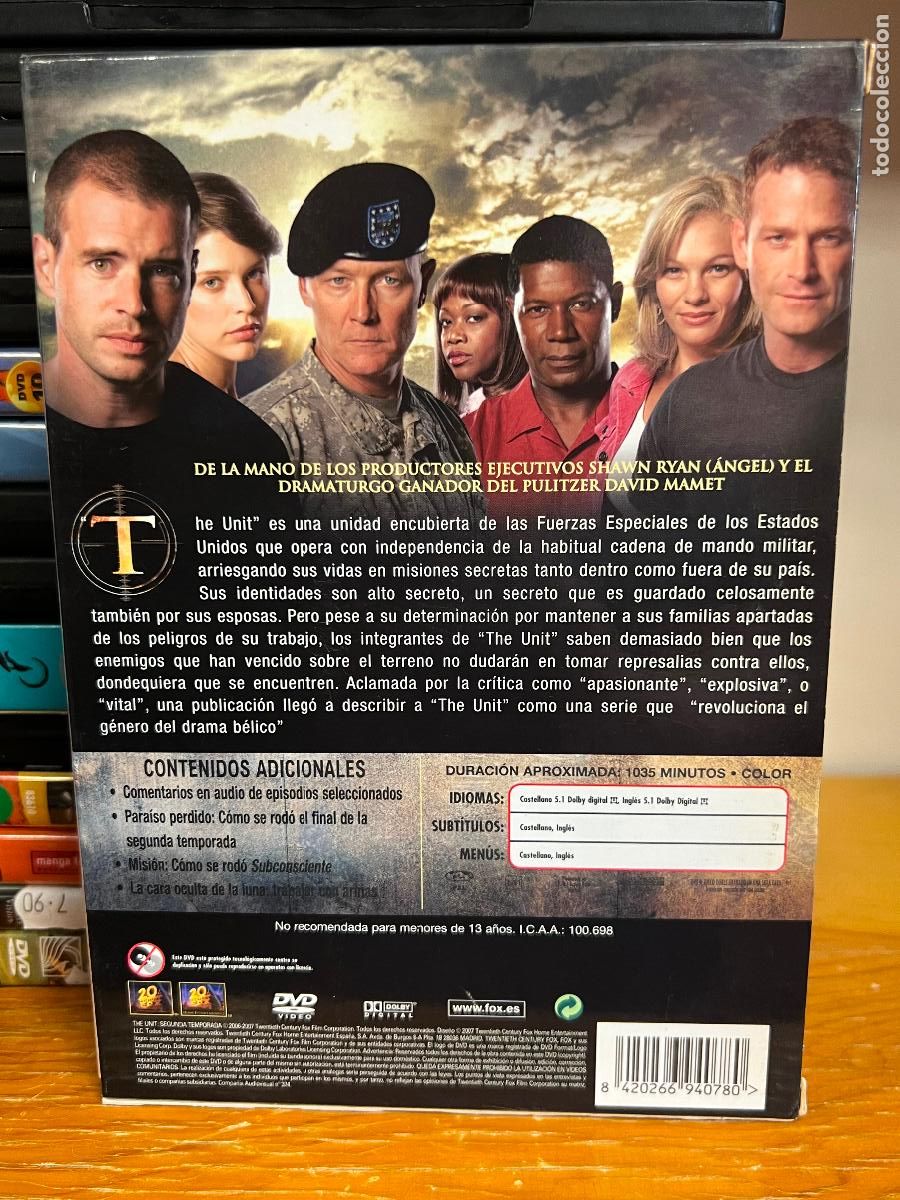 Series de TV: THE UNIT TEMPORADA DOS completa en dvd - Foto 2