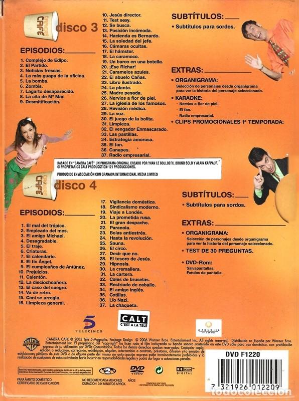 Series de TV: CAMERA CAFE TEMPORADA 1 DISCOS 3 Y 4 - Foto 2