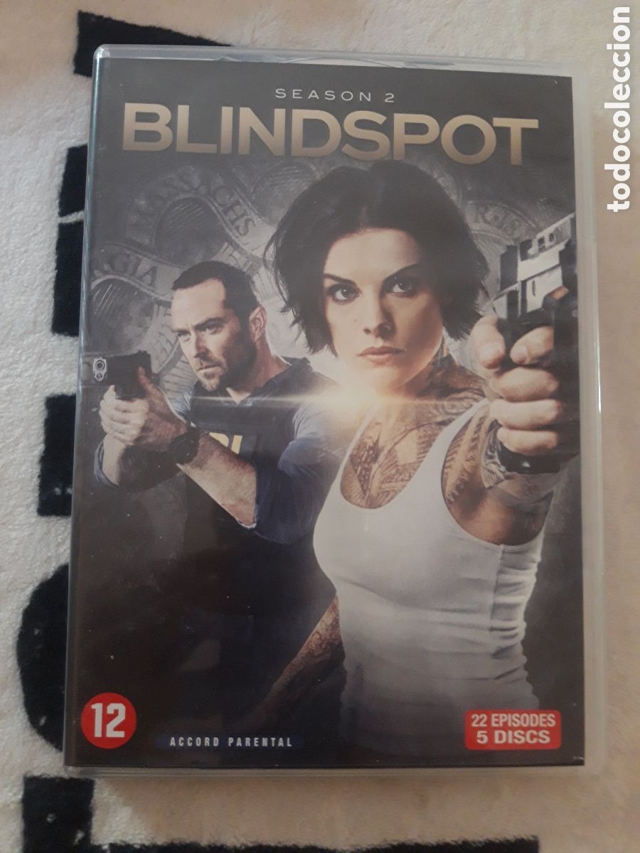 TV Series: Blindspot CASTELLANO Temporada 2 Blindspot Segunda Temporada Blindspot DVD Blindspot Serie
