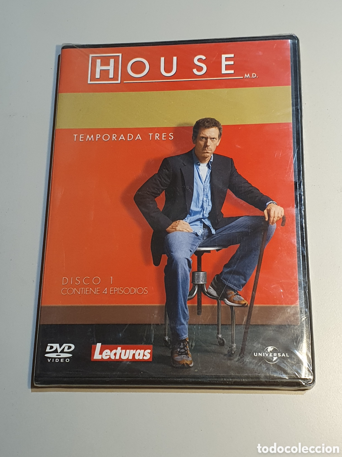 S&eacute;ries TV: 14 - Dvd, House, Temporada 3, Disco1,Nuevo, Precintado Original.