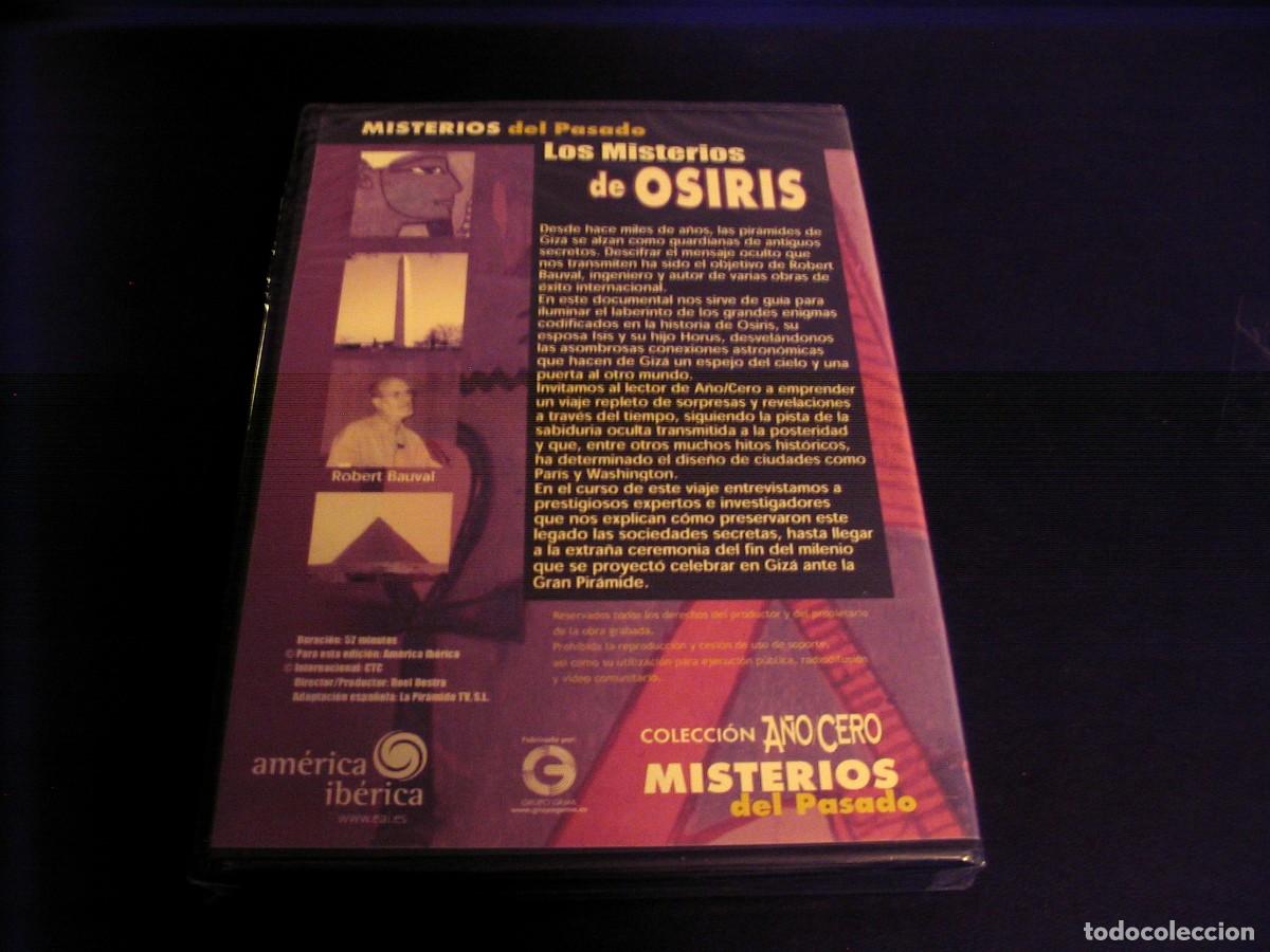 Series de TV: MISTERIOS DEL PASADO Los misterios de Osiris PRECINTADO DAN - Foto 2