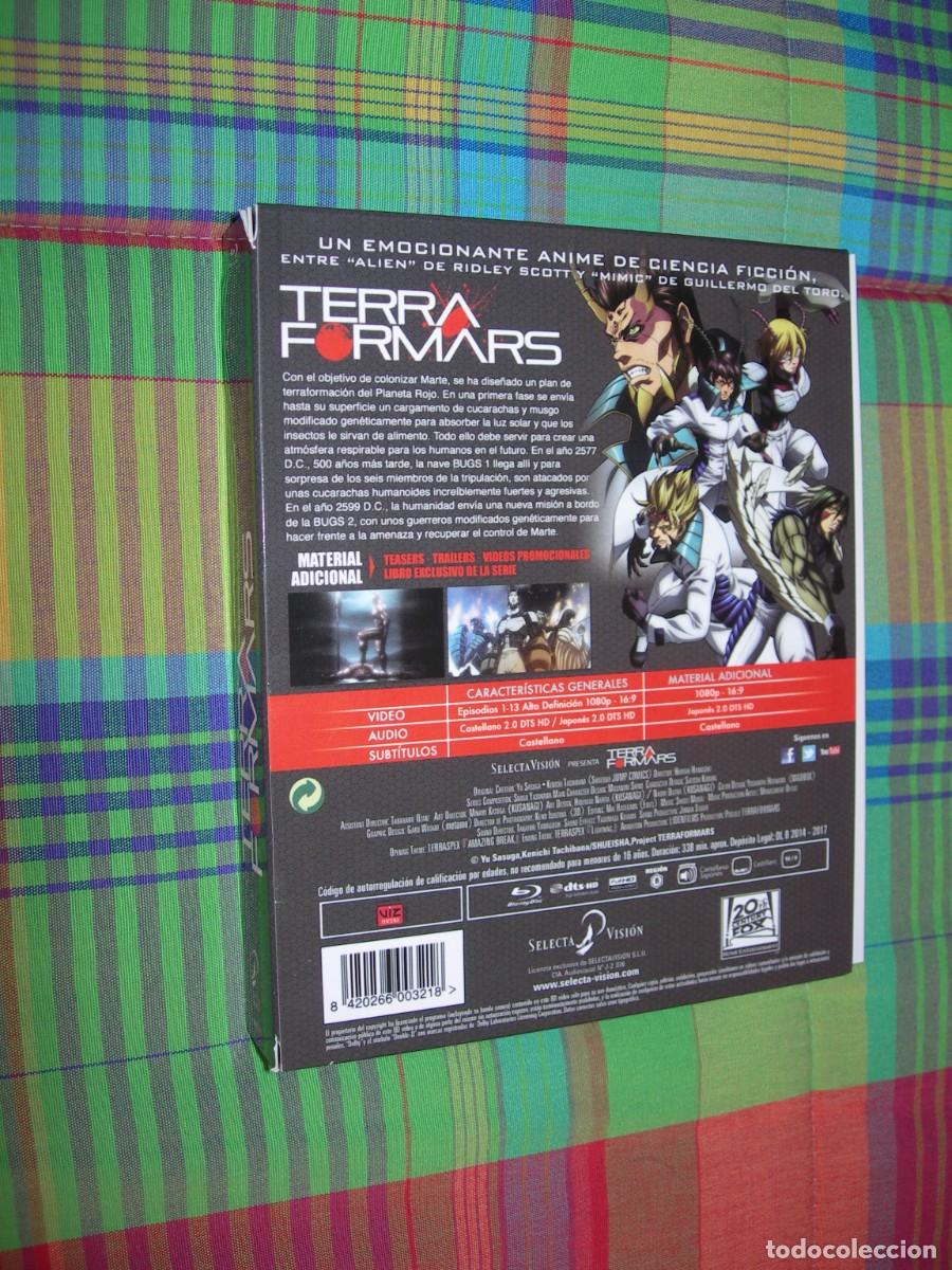 Series de TV: TERRA FORMARS / SERIE COMPLETA / 3 DVD&acute;S / + EXTRAS + LIBRO / COLECCI&Oacute;N PARTICULAR - Foto 2